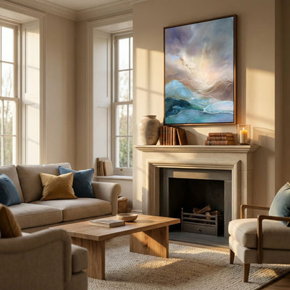 "Aquamarine" - Canvas