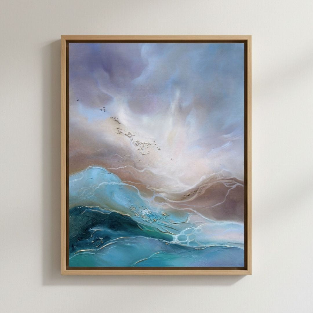 "Aquamarine" - Canvas