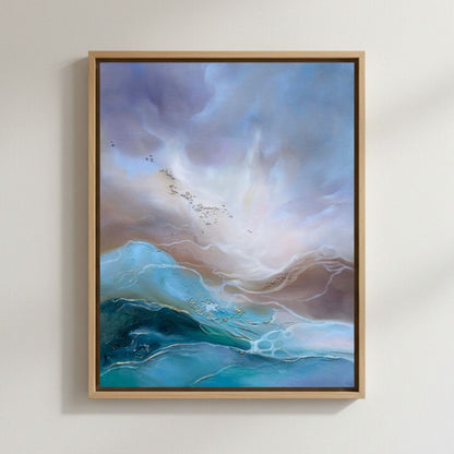 "Aquamarine" - Canvas