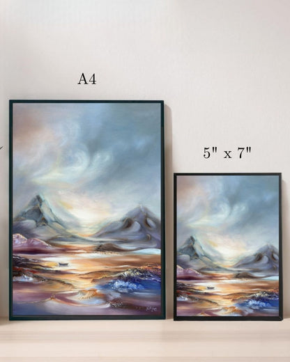 In The Open - Mini Print