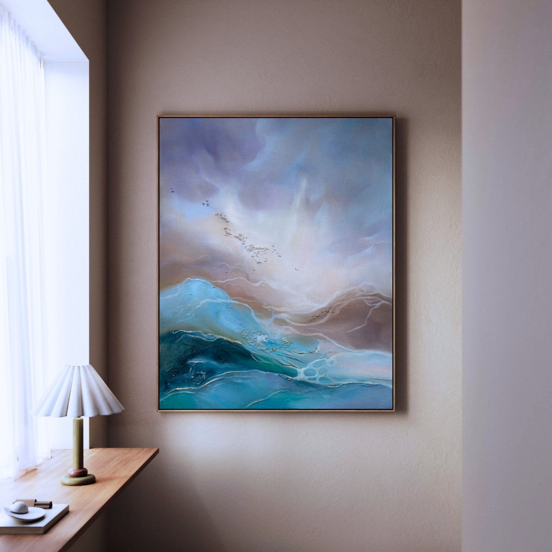 "Aquamarine" - Canvas