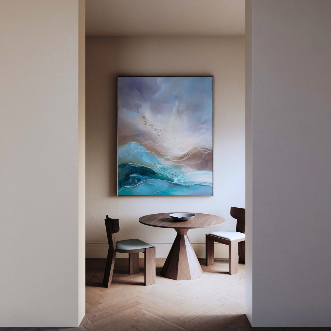 "Aquamarine" - Canvas