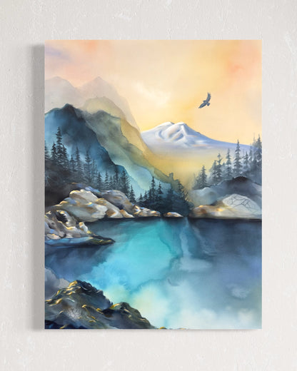 Mountain That Raised Me - Print